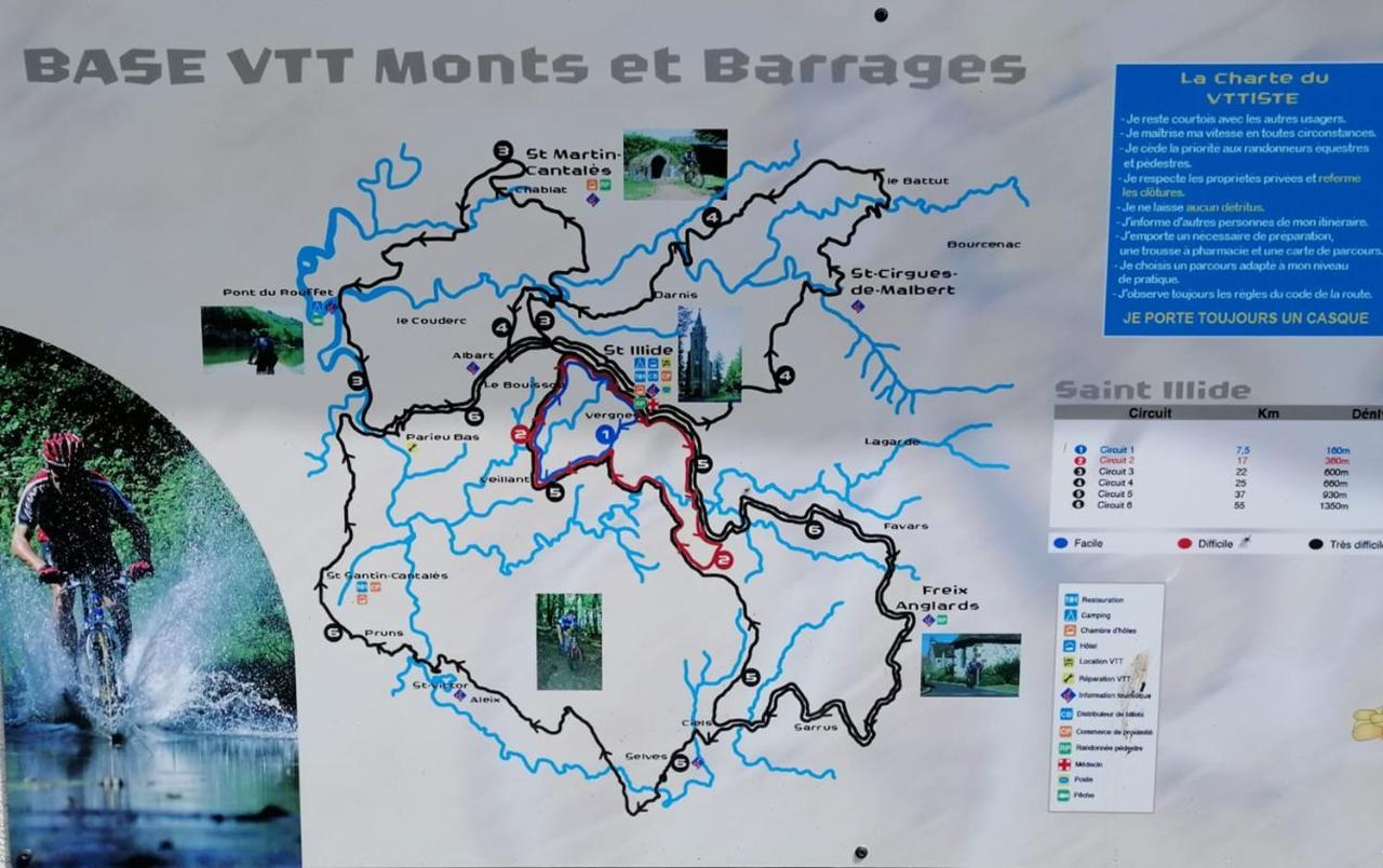 Saint-Illide Le Miraillet, Gite מראה חיצוני תמונה